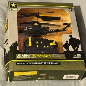 U.S. Army Tomahawk Remote Control Helicopter - Never opened but box is damaged